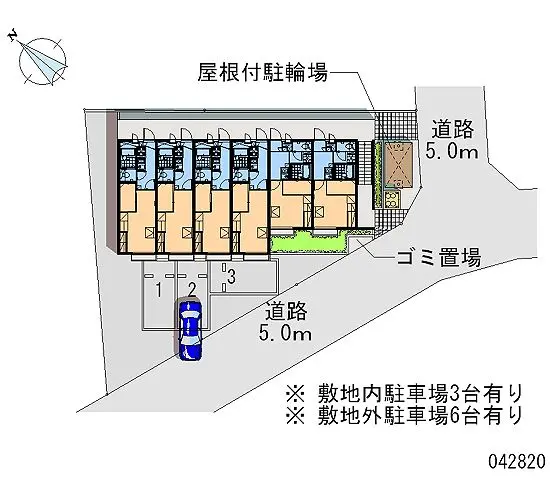 ★手数料０円★相模原市緑区大島　月極駐車場（LP）